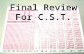 Final Review For C.S.T.. Standards 1 & 2 Astronomy.