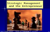 Chapter 2 Strategic Management Copyright ©2012 Pearson Education, Inc. publishing as Prentice Hall 2-1 Strategic Management and the Entrepreneur.