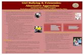 Resources Karsten K Powell  Dr. Deb Pattee Curriculum and Instruction  University of Wisconsin-Eau Claire Funding Girl Bullying & Frienemies: Alternative.