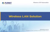 Wireless LAN Solution. 2 Wireless LAN Application Outdoor Wireless Indoor Wireless.