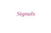 Signals. Signals can be analog or digital. Analog signals can have an infinite number of values in a range; digital signals can have only a limited number.