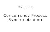 Chapter 7 Concurrency Process Synchronization. 2 Process Synchronization Background The Critical-Section Problem Synchronization Hardware Semaphores Classical.