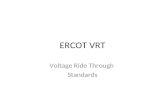 ERCOT VRT Voltage Ride Through Standards. Standards Groups Edison Electric Institute (EEI) National Electrical Manufactures Association (NEMA) American.