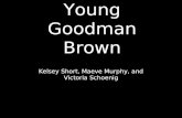 Kelsey Short, Maeve Murphy, and Victoria Schoenig Young Goodman Brown.