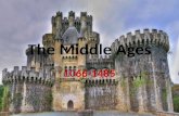 The Middle Ages 1066-1485. I. The Normans A. Led by William the Conqueror B. Defeat Anglo-Saxons in 1066 C. Bring to England: 1. French language 2. Social.