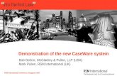 Demonstration of the new CaseWare system Bob Dohrer, McGladrey & Pullen, LLP (USA) Mark Pullen, RSM International (UK) RSM International Conference, Singapore.