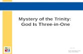 Mystery of the Trinity: God Is Three-in-One Document #: TX004826.
