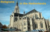 Religions in the Netherlands. Religions in the Netherlands No confession(48,4%) Roman Catholic (27,0%) Protestant (16,6%) Muslim (5,7%) Hinduistic (1,3%)