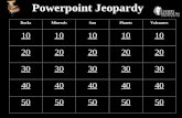 Powerpoint Jeopardy RocksMineralsSunPlanetsVolcanoes 10 20 30 40 50.