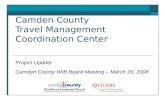 Camden County Travel Management Coordination Center Project Update Camden County WIB Board Meeting – March 26, 2008.