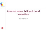 Interest rates, bill and bond valuation Chapter 6.