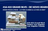 I TEMS W21 D & W21 E – A-5-VEN-15-0026 & A-5-VEN-15-0027 416-422 Grand Blvd Venice, Los Angeles Los Angeles County C ALIFORNIA C OASTAL C OMMISSION S OUTH.