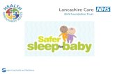 On average 70 babies die unexpectedly in Lancashire each year before they reach their first birthday.