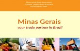 Minas Gerais your trade partner in Brazil Minas Gerais State Government Economic Development Secretariat Exportaminas Center.