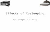 Effects of Cosleeping By Joseph J Cleary. Social Stigma Actual ad put out by the City of Milwaukee Health Department in 2011.
