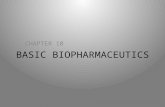 BASIC BIOPHARMACEUTICS CHAPTER 10. CHAPTER OUTLINE How Drugs Work Concentration & Effect ADME Processes & Diffusion Absorption Distribution Metabolism.