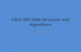 CSCS-200 Data Structure and Algorithms Lecture-26-27-28.