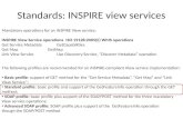 Standards: INSPIRE view services Mandatory operations for an INSPIRE View service: INSPIRE View Service operationsISO 19128:2005(E) WMS operations Get.