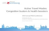 2015 annual POLIS conference Active Travel Modes: Congestion busters & health boosters Christophe Reuter, Ministry for Sustainable Development and Infrastructures.