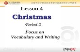Lesson 4Christmas Period 2 Focus on Vocabulary and Writing.