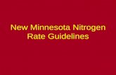 New Minnesota Nitrogen Rate Guidelines.
