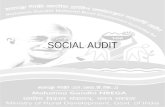 SOCIAL AUDIT. SOCIAL AUDIT IS TO BE CONDUCTED AT GRAM PANCHAYAT BY THE GRAM UNNAYAN SAMITY THE PROCESS BEING FACILITATED BY THE GRAM PANCHAYAT SOCIAL.