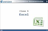 Informática Extracurricular UNAJ 1 5 Clase 5 Excel.