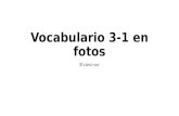 Vocabulario 3-1 en fotos El cono sur. 21. la espada castellana-