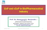 g Xp and Cg Xp in Pharmaceutical Industry