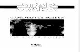 WEG40064 - Star Wars - GM Screen 2nd Ed