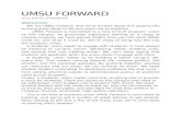 UMSU FORWARD - 2016 Policy Handbook