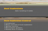 Dust Explosions-Safe Handling of Solids
