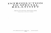 Wolfgang Rindler Introduction to Special Relativity