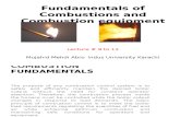 Fundamentals of Combustions and Combustion Equipment