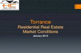 Torrance Real Estate Market Conditions - January 2016