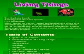 Living Things Ppt for Class Five