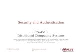 Week 5, Security and Authentication