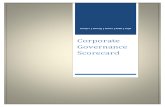 Corporate Governance Scorecard