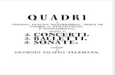 Telemann - Quadri Ripartiti in 2 Concerto 2 Balletti 2 Sonate -Violino