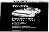 Toyota - ST185 - 1990 - Repair Manual (RM176U)