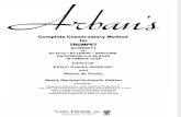 TROMPETE - Mu00C9TODO - ARBAN - Complete Conservatory Method
