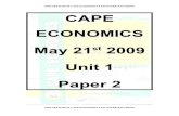 June 2009 Unit 1 Paper 2 Answer