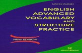 English Advanced Vocabulary and Structure Practice Book