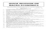 Quick Revision on Macro Economics - June 2014