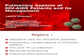 Laksmi - Pulmonary Aspect of HIV-AIDS and Its Management