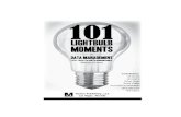 101 Lightbulb Moments in Data Management