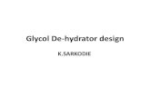 Glycol de-hydrator Design