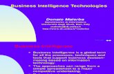 Business Intelligence Technologies (1)