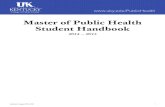 master of public health student handbook