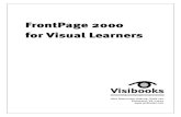 FrontPage 2000 for Visual Learners